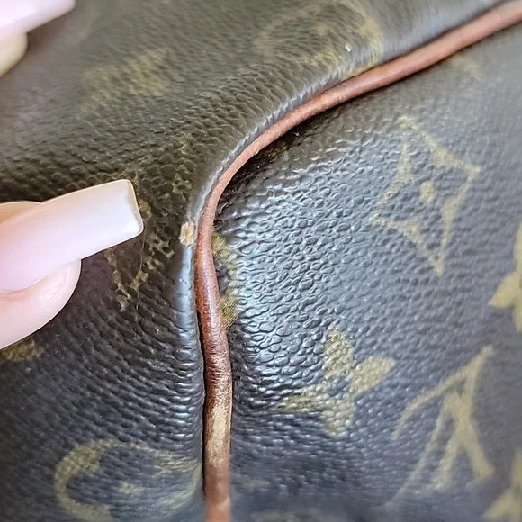 Louis Vuitton Monogram Canvas Handbag Speedy 25 - Picture 15 of 16